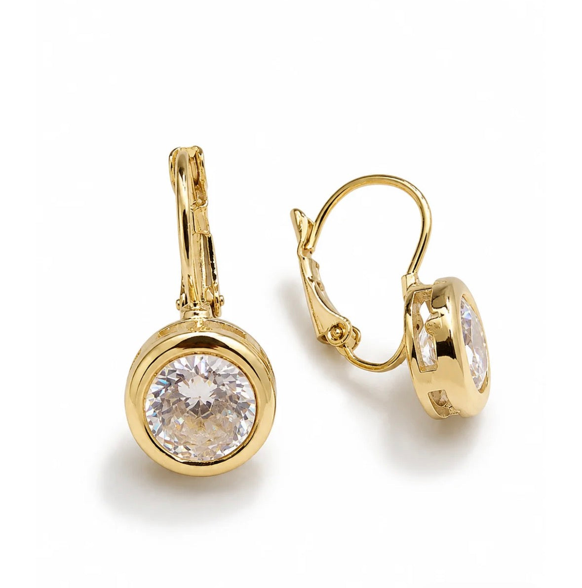 Golden Glow Drop Earrings