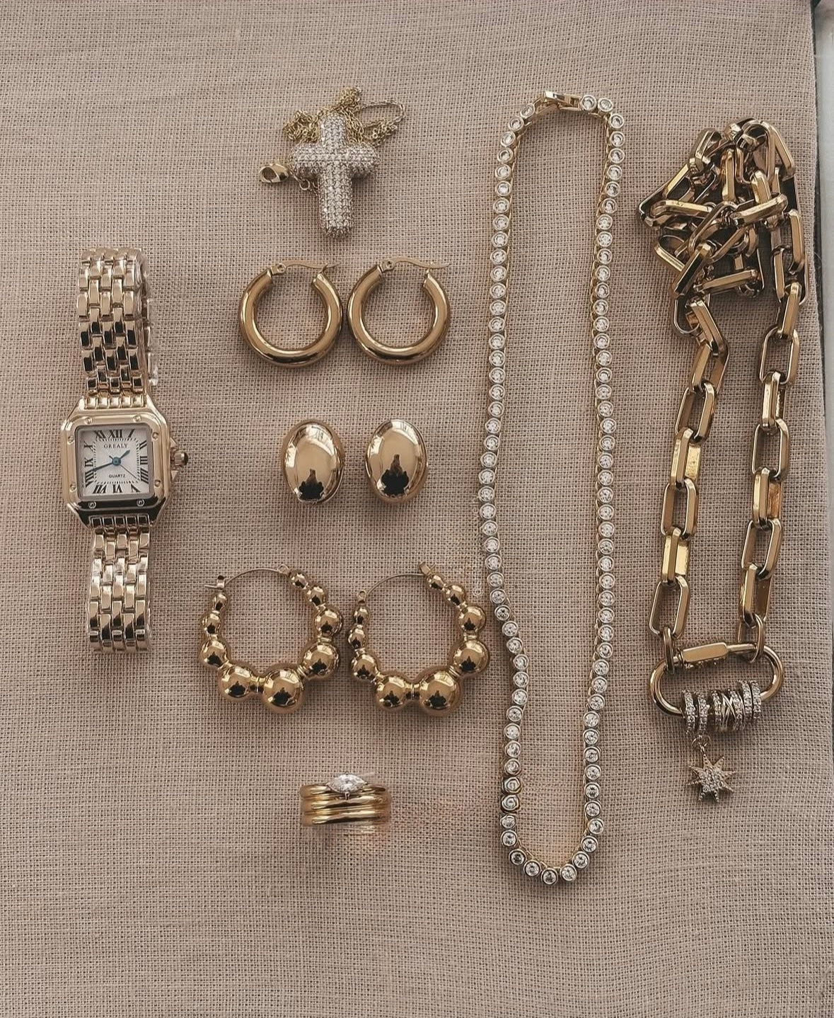 Bezel Tennis Necklace