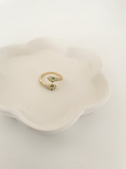 Open Snake Ring