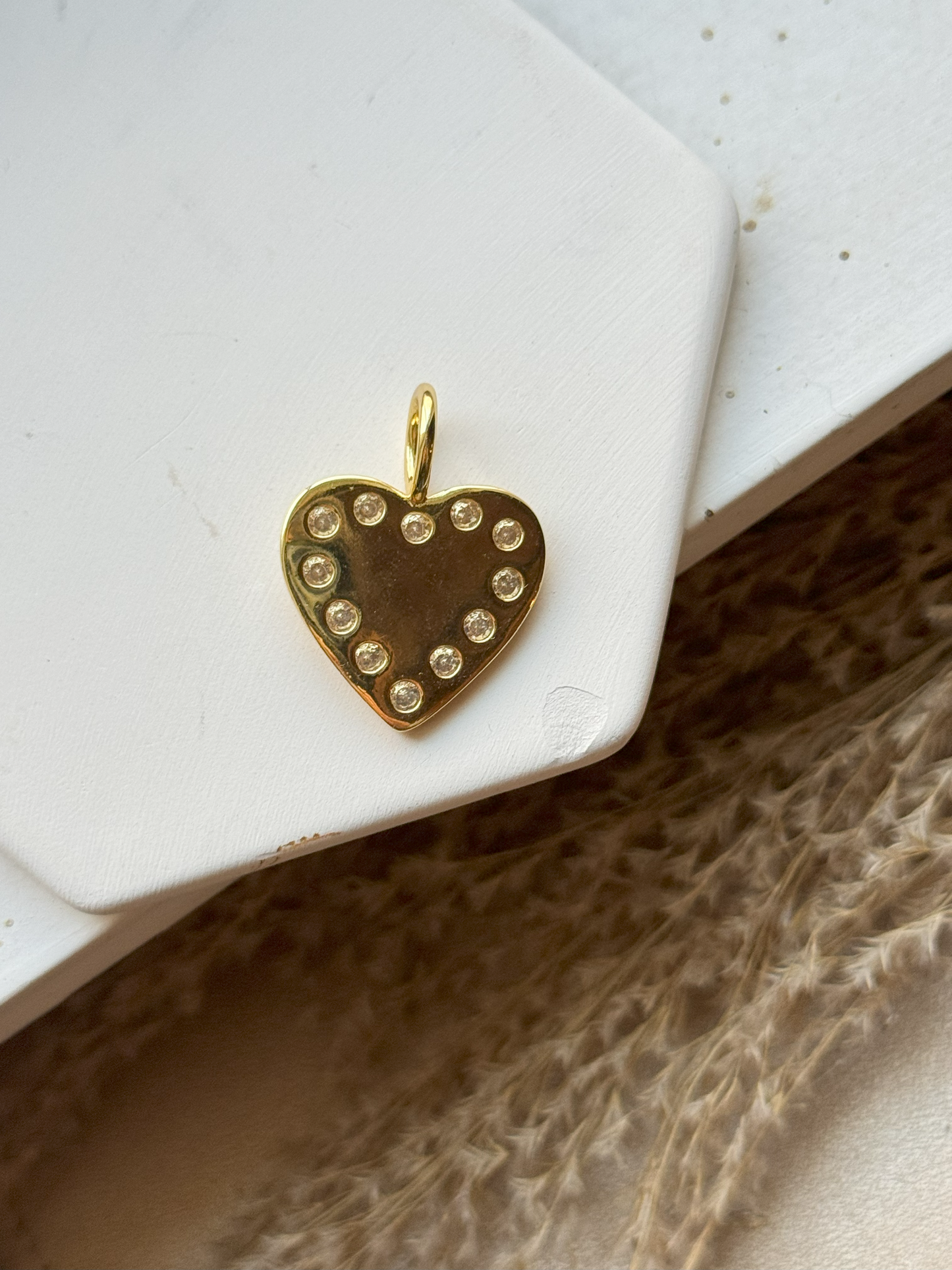 Bold Heart Charm