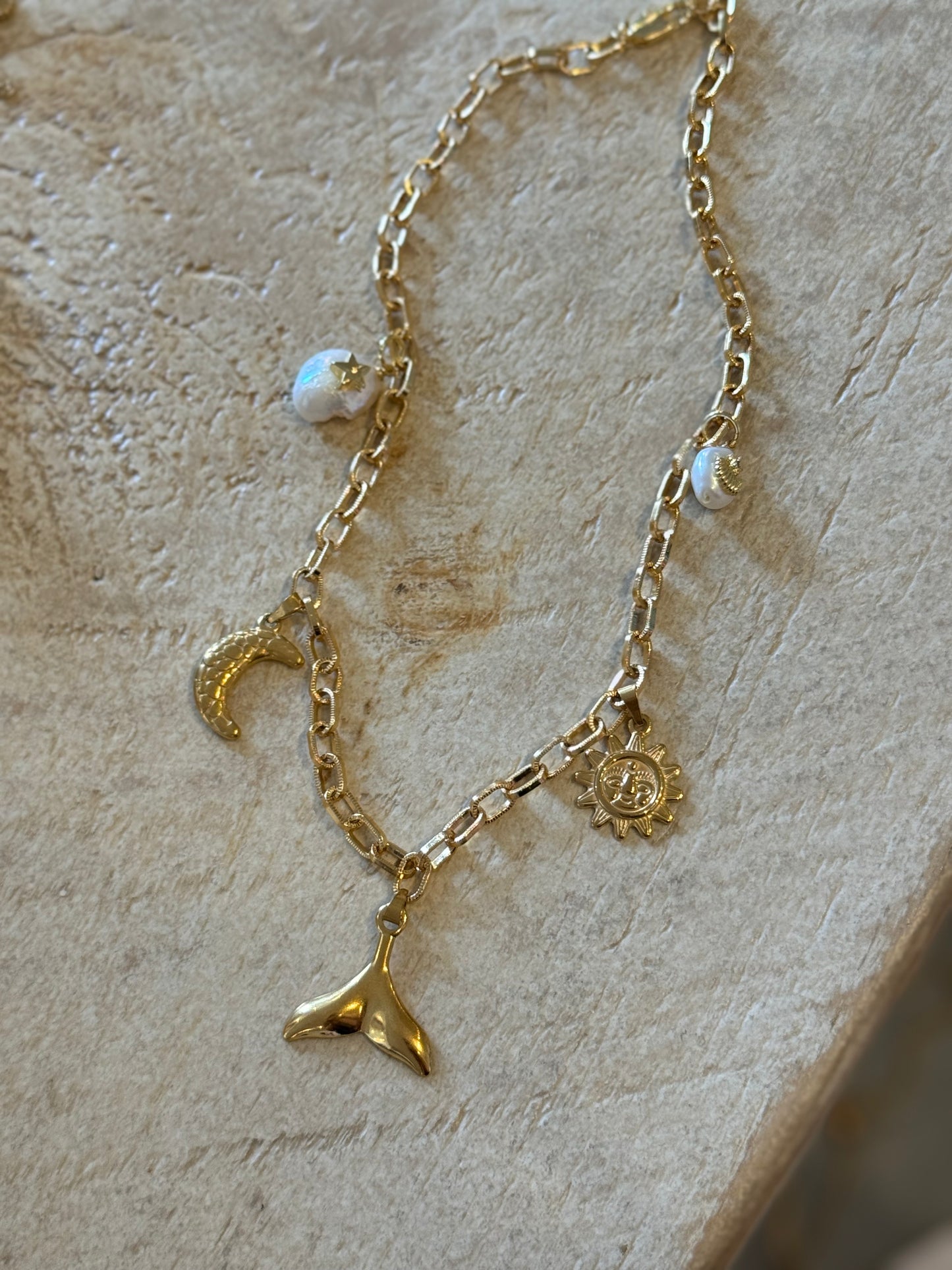 Sirena Charm Necklace