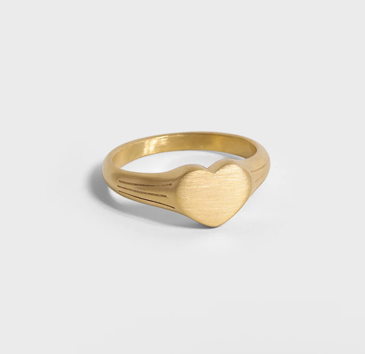 Heart signet