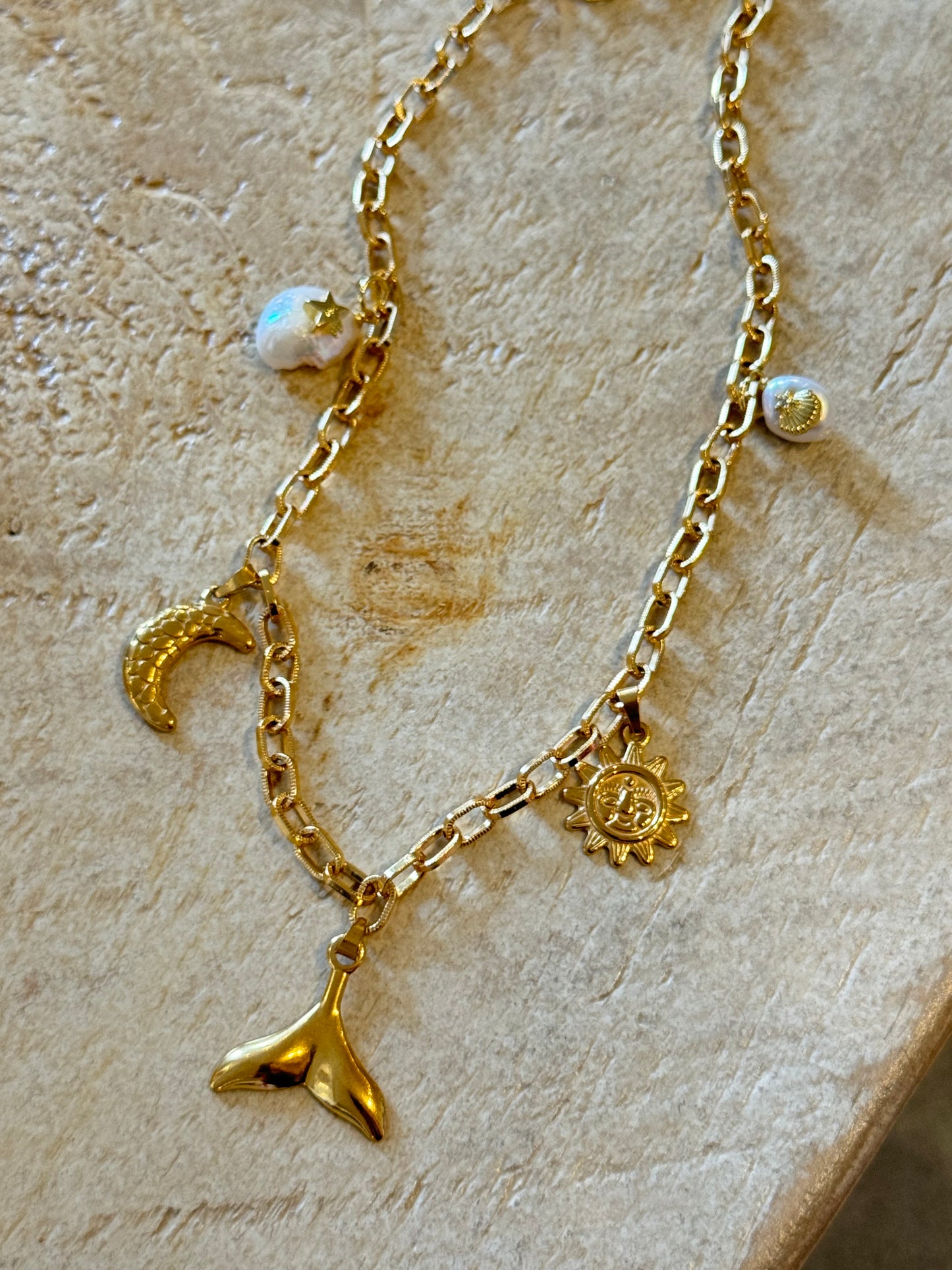 Sirena Charm Necklace