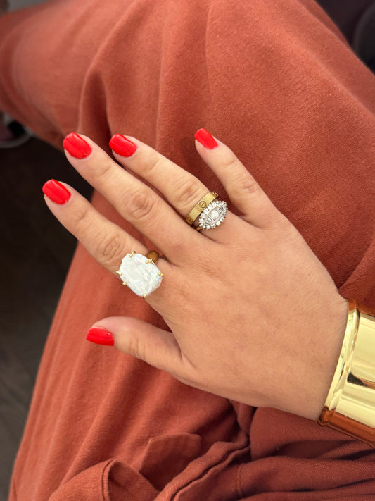 Grip Pearl Ring
