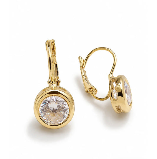 Golden Glow Drop Earrings