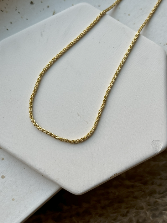 Dainty Rope Chain- Charm Necklace