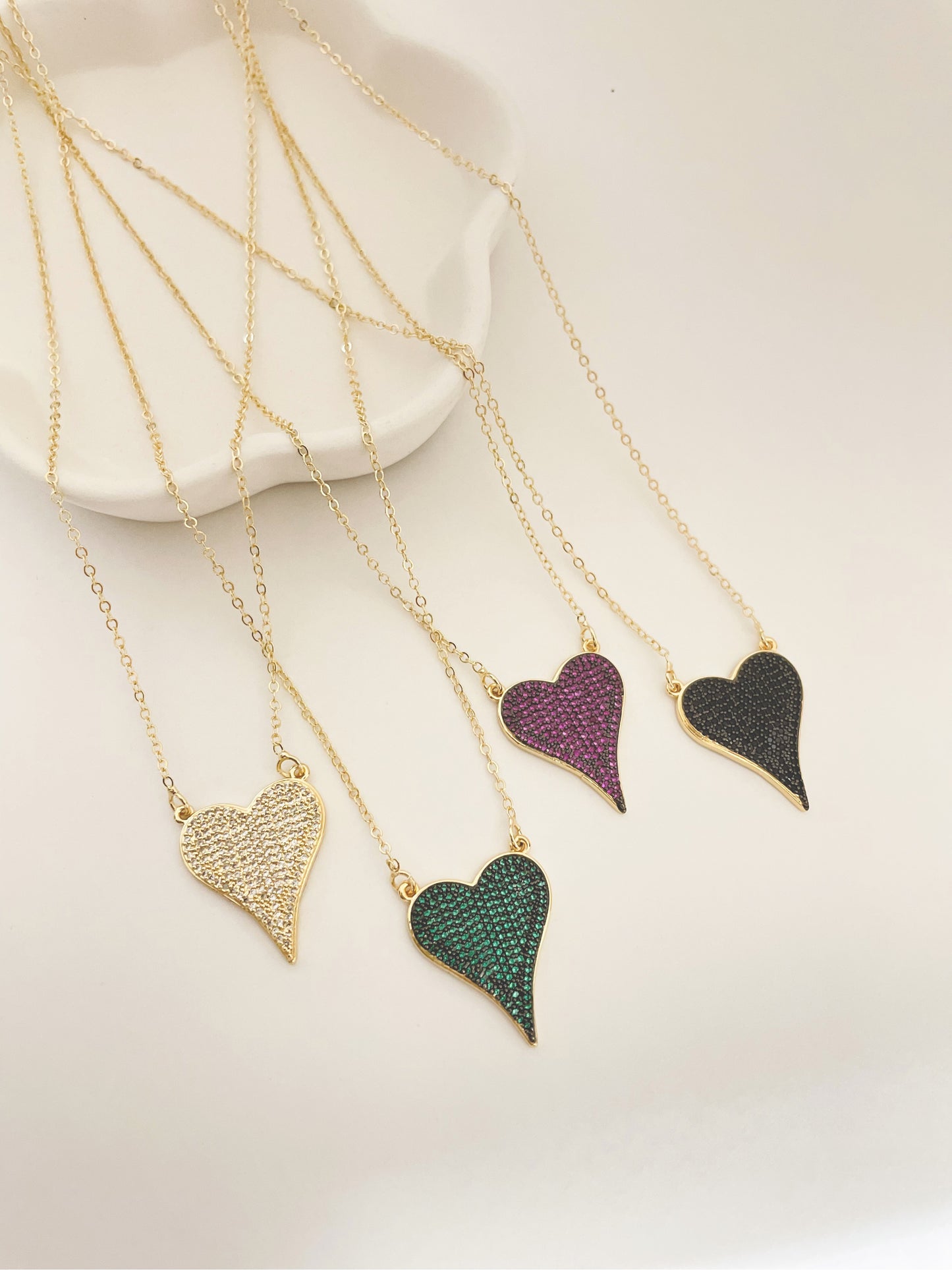 Crystal Heart Necklace