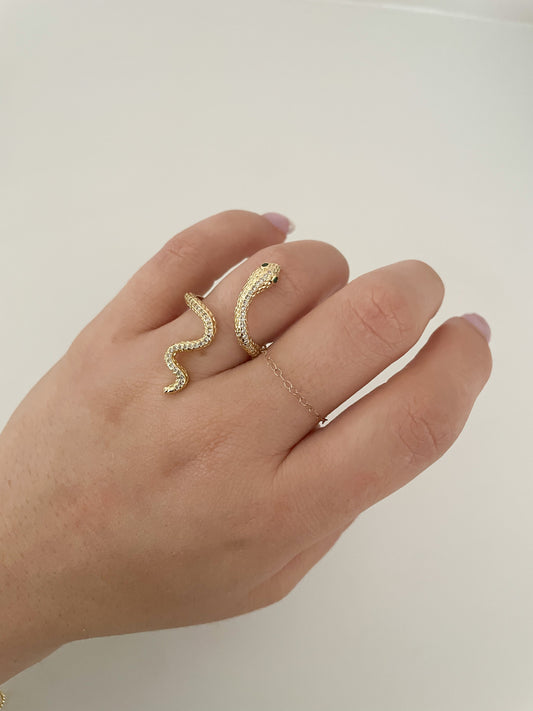 Long Snake Ring