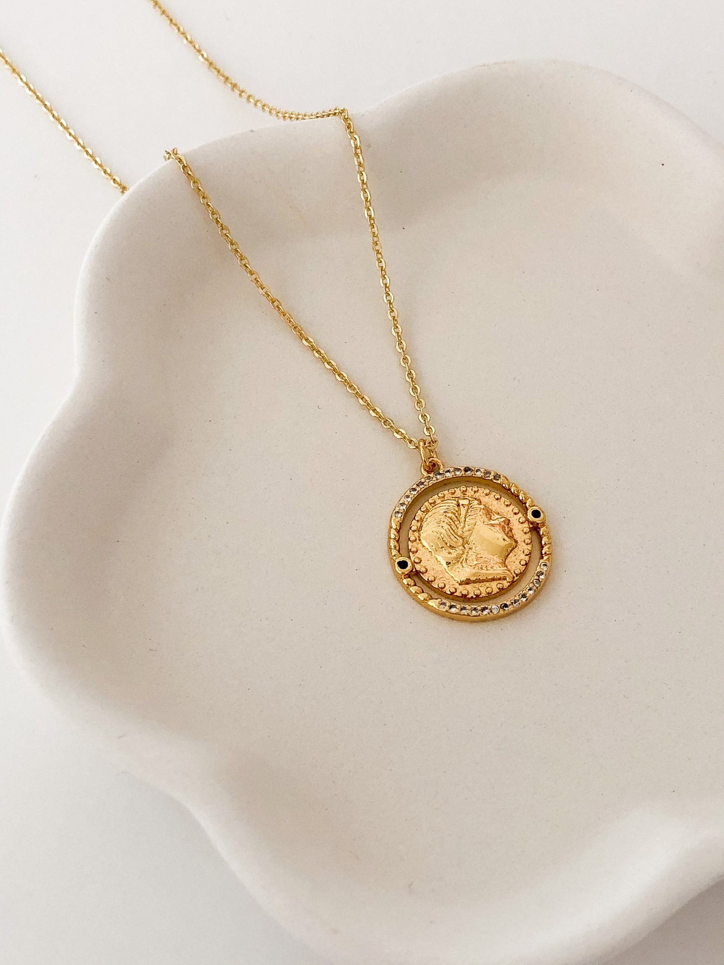 Coin Pendant Necklace