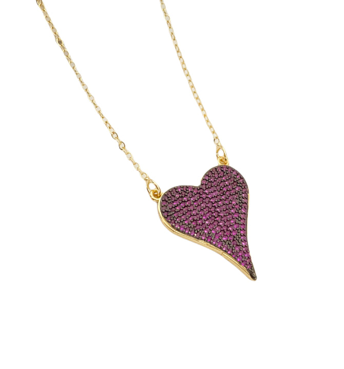 Crystal Heart Necklace