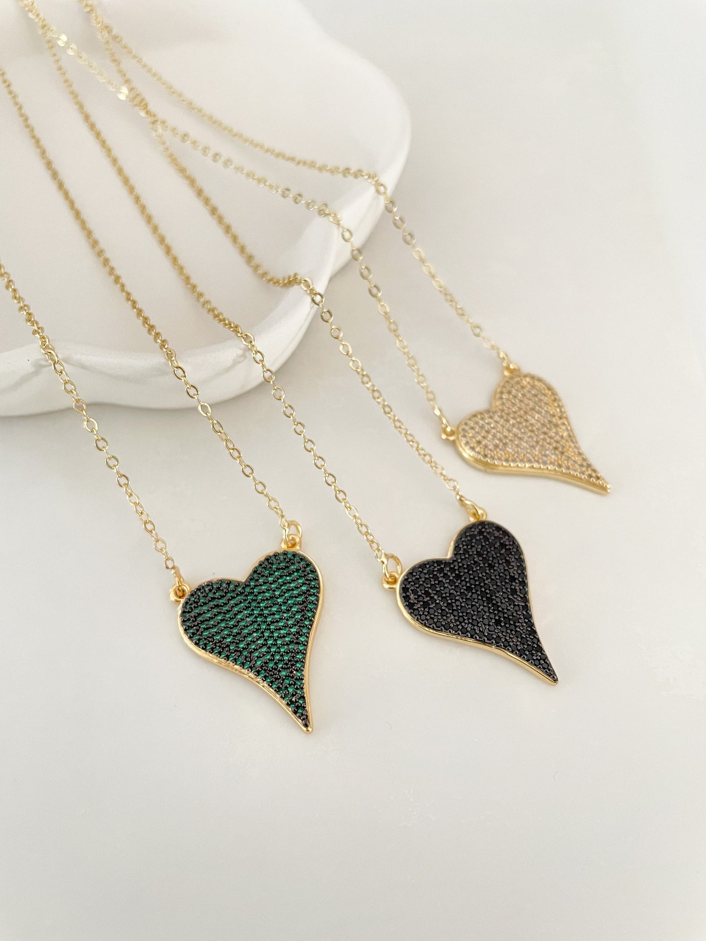 Crystal Heart Necklace