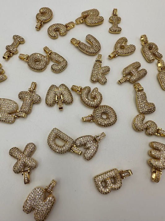Bubble Letters Necklace
