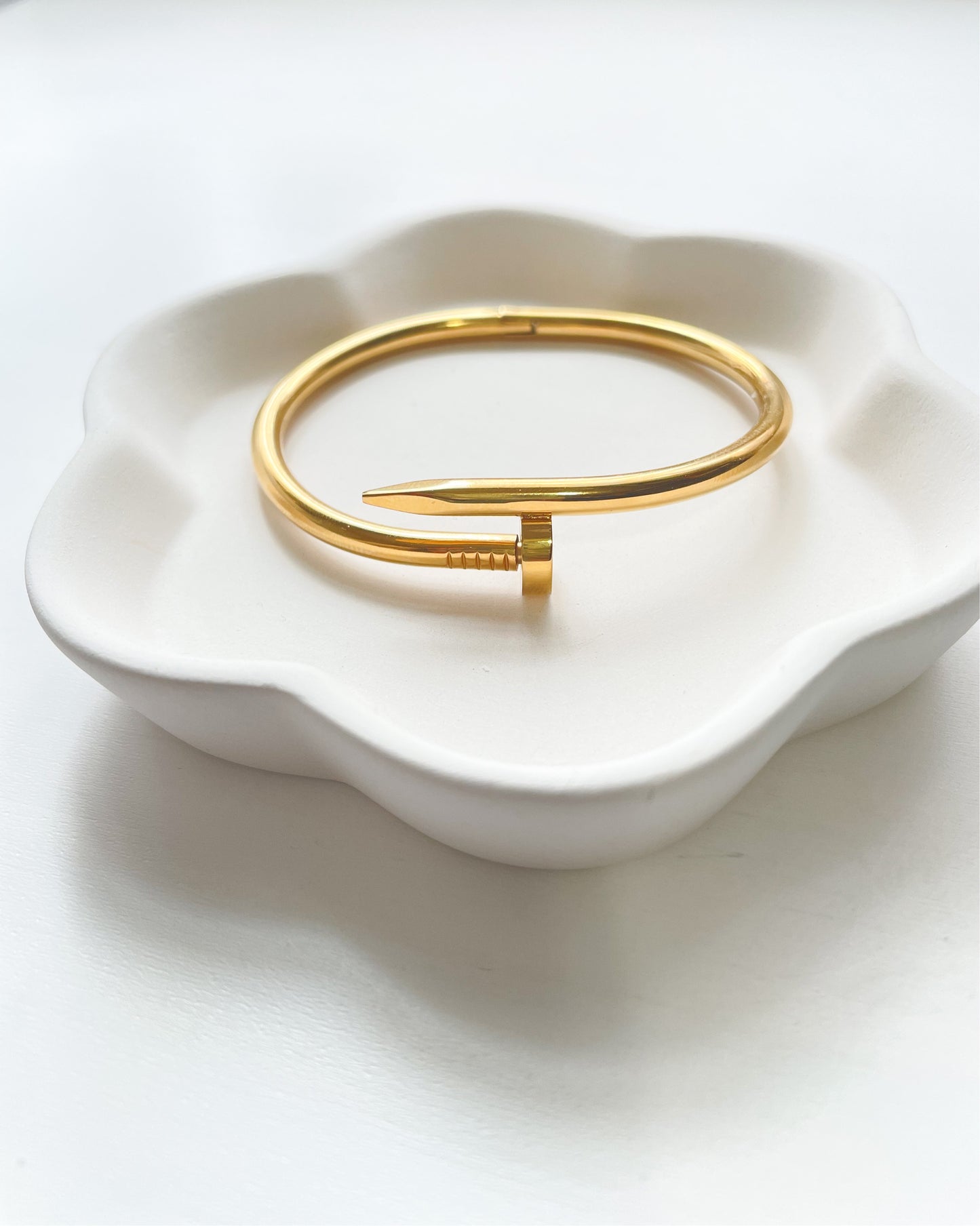 Solid Nail Bangle