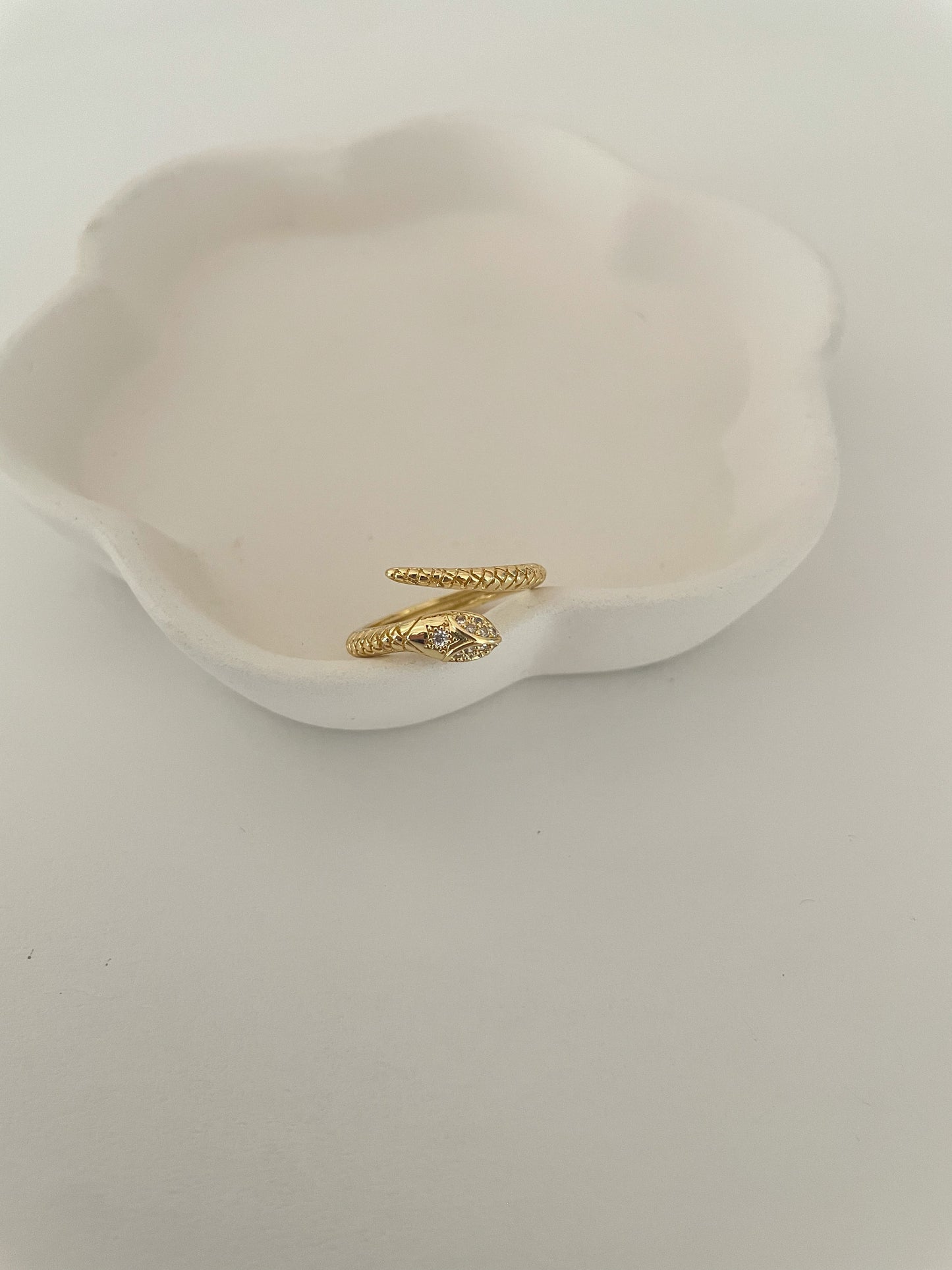 Open Snake Ring