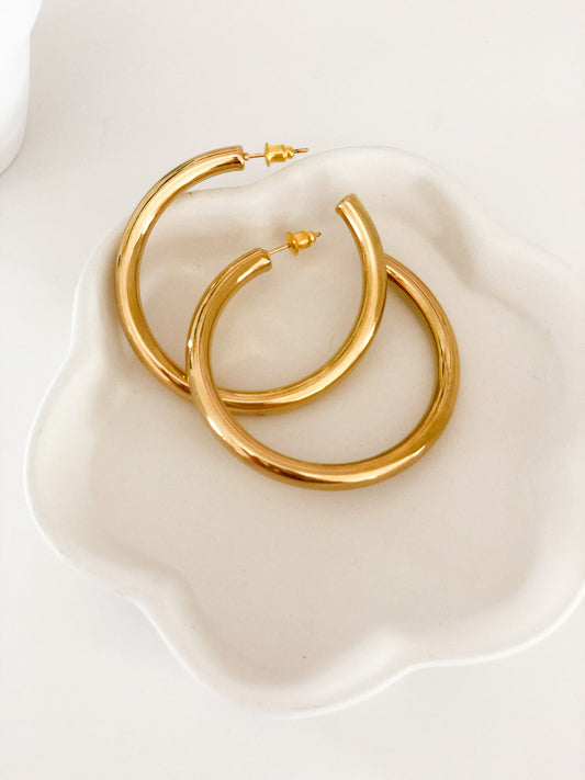 Gold hoops