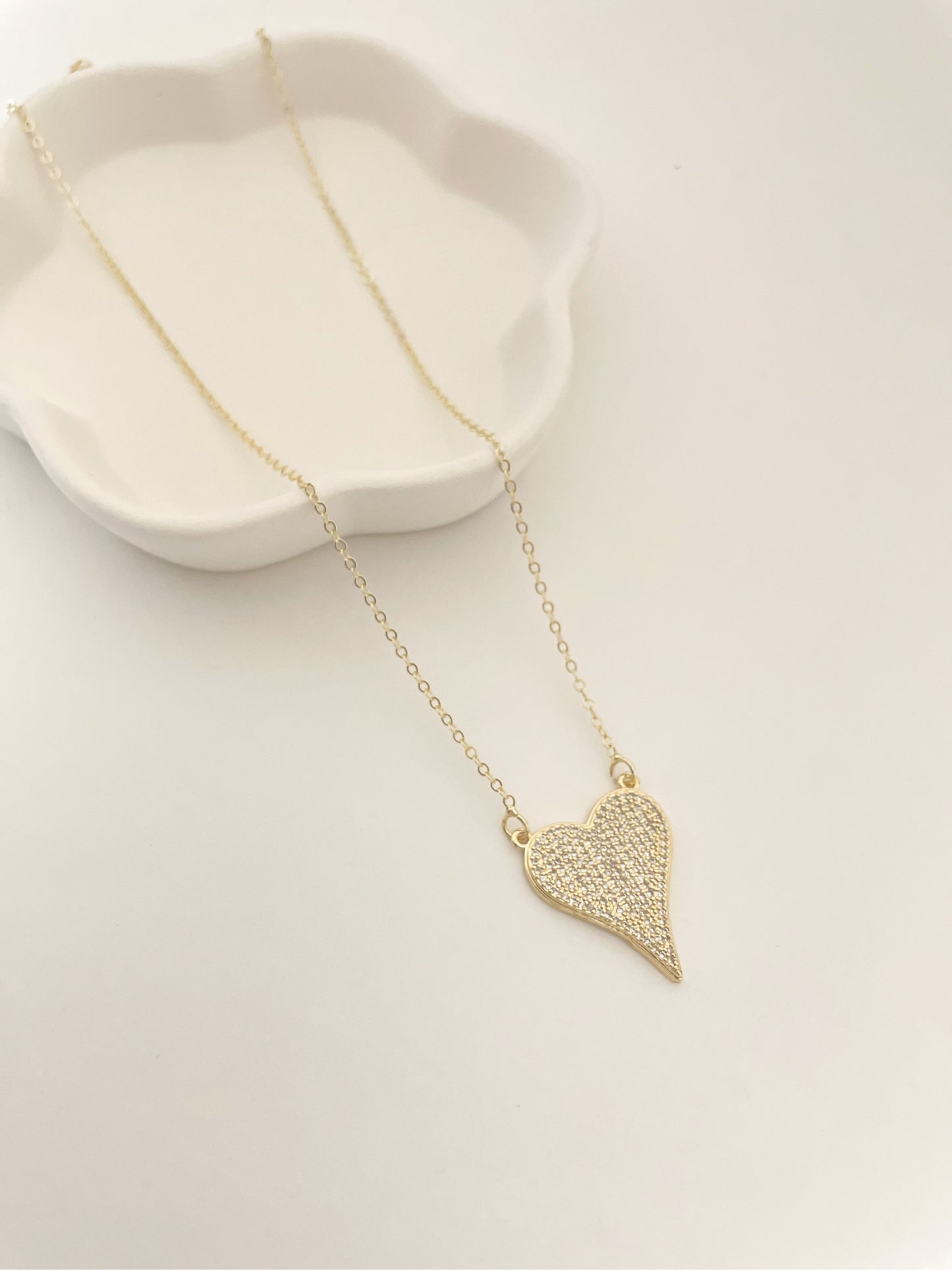 Crystal Heart Necklace