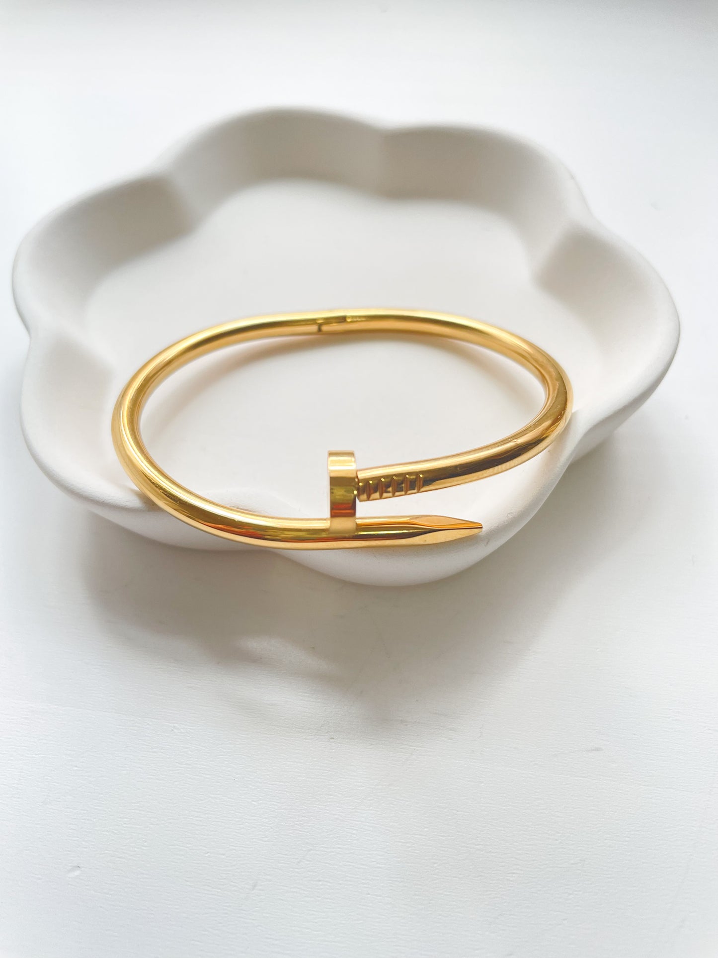 Solid Nail Bangle